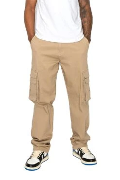 Men's Baggy Relaxed Fit Multiple Pocket Cargo Pants