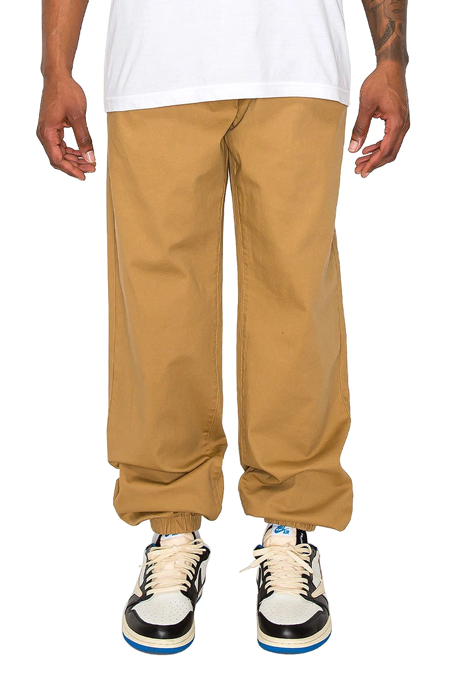 Men's Essential Baggy Fit Solid Jogger Pants 3 Men's Essential Baggy Fit Solid Jogger Pants