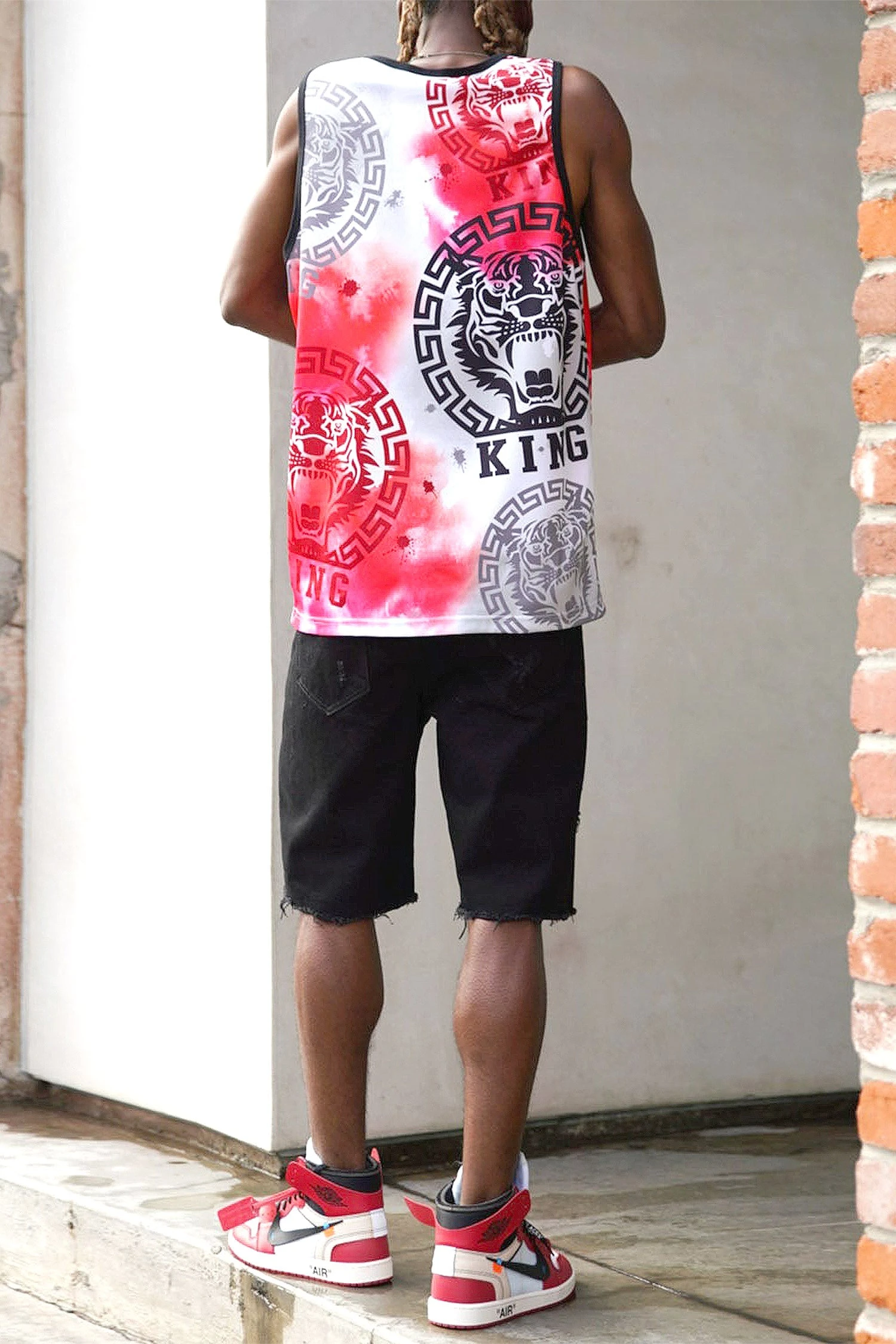 Men's Multicolor King Tiger Tank Top 9 Men's Multicolor King Tiger Tank Top - Image 7