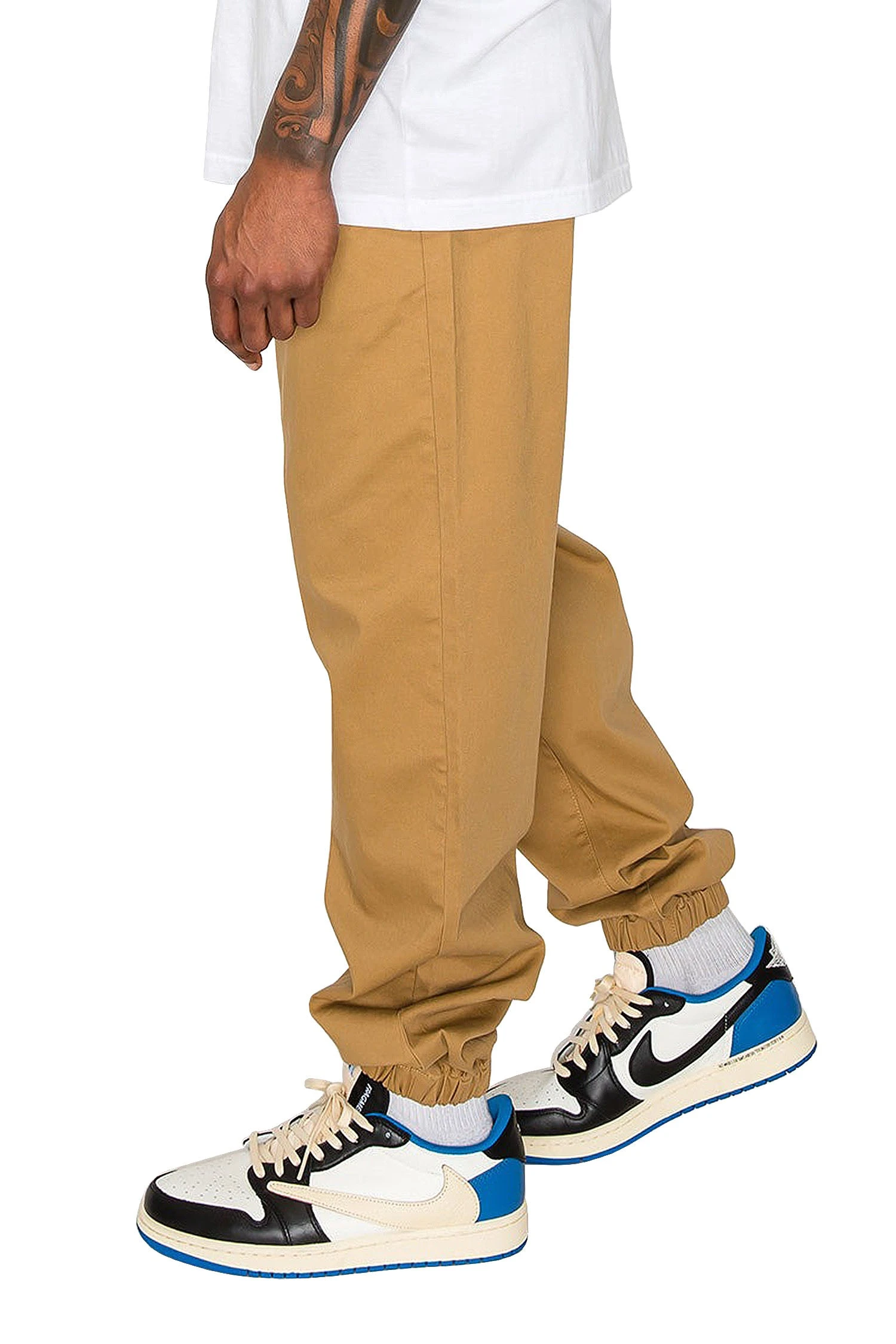 Men's Essential Baggy Fit Solid Jogger Pants 4 Men's Essential Baggy Fit Solid Jogger Pants - Image 2