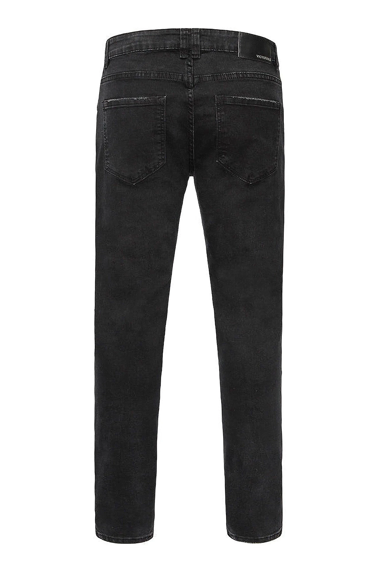 Men's Faded Ripped Repair Denim Jeans (New Colorway) 5 Men's Faded Ripped Repair Denim Jeans (New Colorway) - Image 3