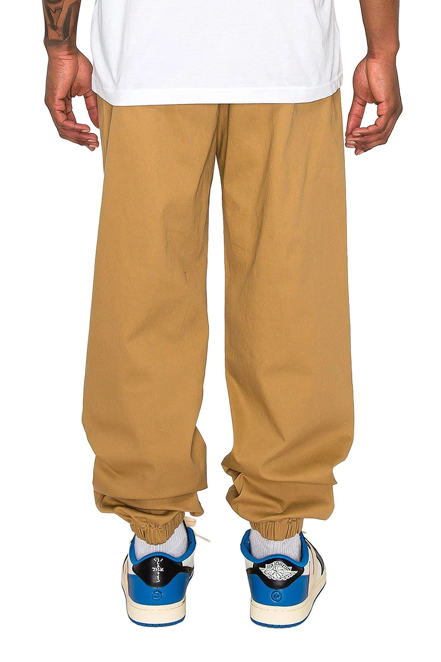 Men's Essential Baggy Fit Solid Jogger Pants 5 Men's Essential Baggy Fit Solid Jogger Pants - Image 3