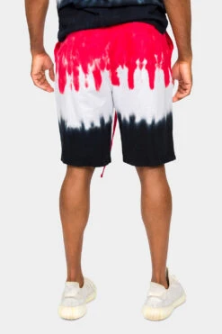 Colorblock Tie Dye Cotton Shorts 14 Colorblock Tie Dye Cotton Shorts -Victorious 0002 JS56 RDB 3