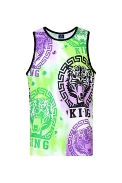 Men's Multicolor King Tiger Tank Top 20 Men's Multicolor King Tiger Tank Top -Victorious 0002s 0000 TT100 MINT 1