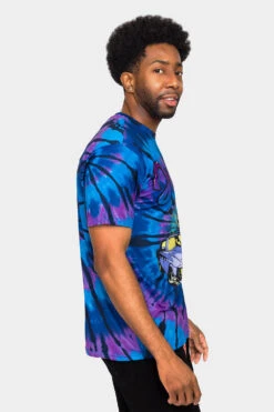 Just Ride Tie Dye T-Shirt -Victorious 0003 TS7429 BLU 4