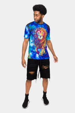 Mystic Blue Aurora T-Shirt -Victorious 0004 TS7438 ARR 5