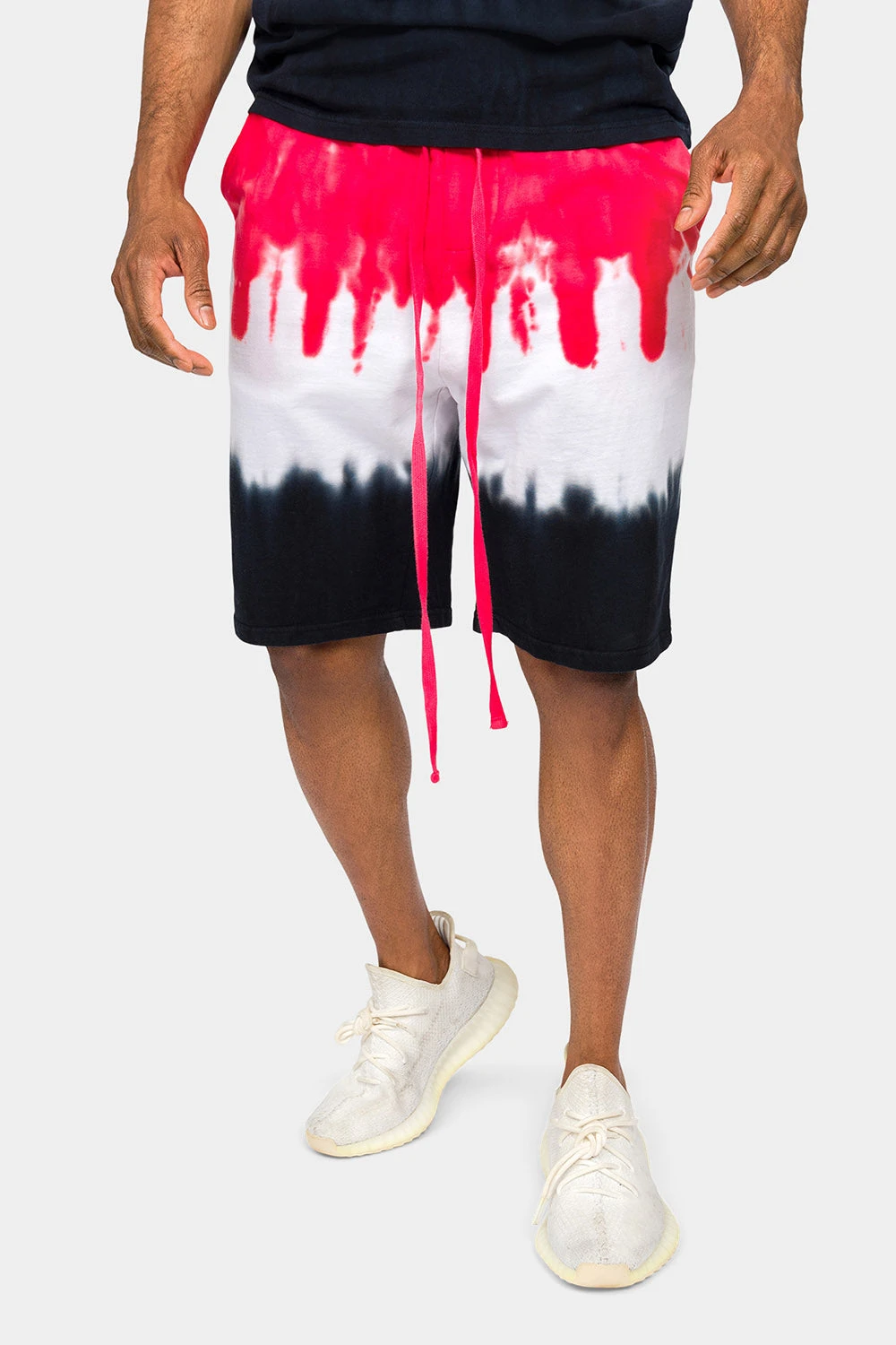 Colorblock Tie Dye Cotton Shirt Shorts Set 8 Colorblock Tie Dye Cotton Shirt Shorts Set - Image 6