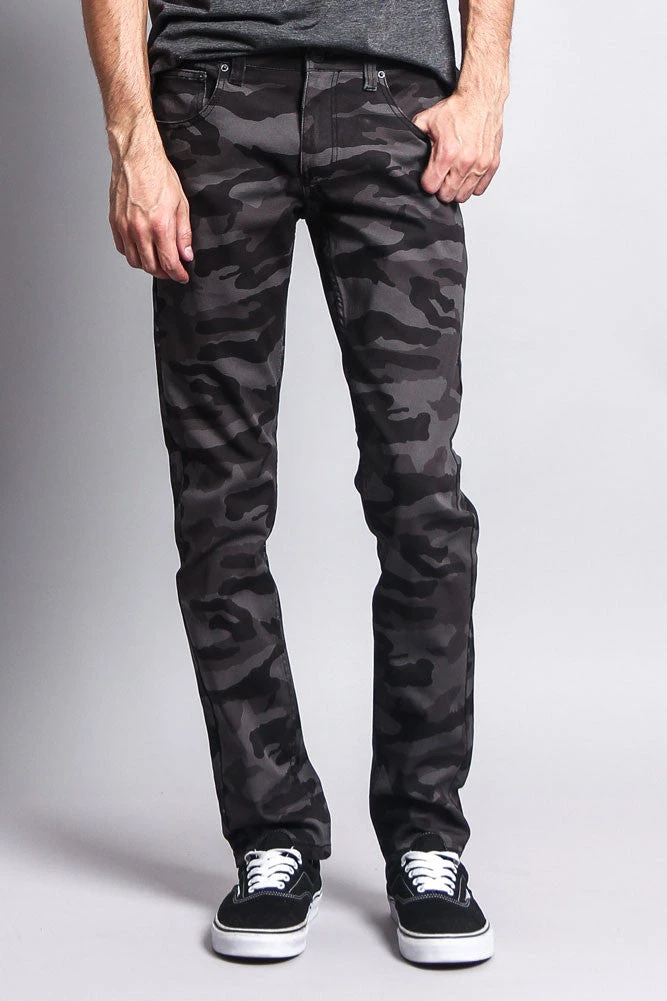 Men's Camo Skinny Jeans 5 Men's Camo Skinny Jeans - Image 3