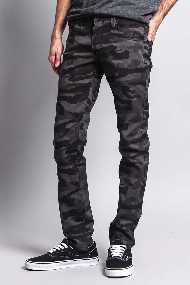 Men's Camo Skinny Jeans 6 Men's Camo Skinny Jeans - Image 4