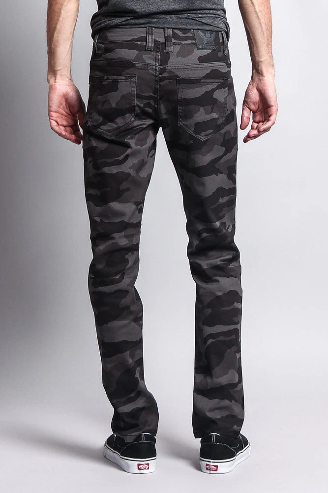 Men's Camo Skinny Jeans 7 Men's Camo Skinny Jeans - Image 5