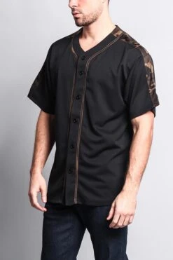 Men's Two Tone Baseball Jersey -Victorious BJ38 BCA 2