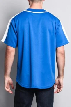 Men's Two Tone Baseball Jersey -Victorious BJ38 RBW 3