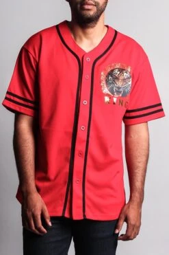 King Tiger Baseball Jersey -Victorious BJ39 RED 5