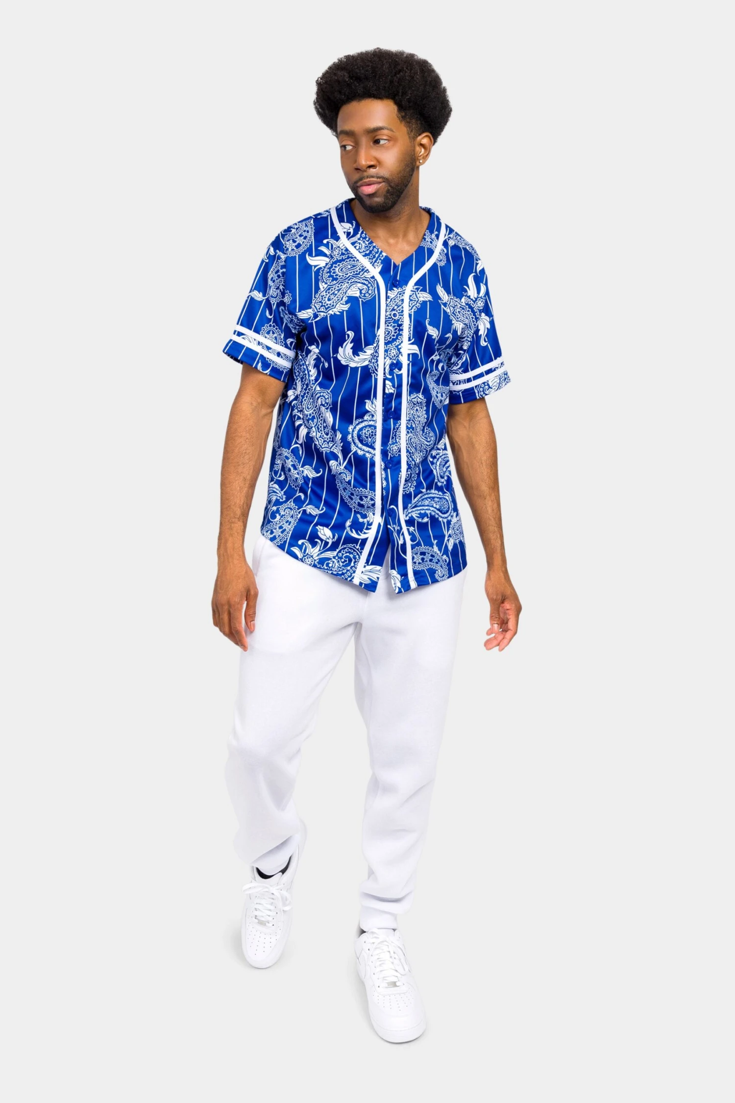 Essential Pinstripe Bandana Paisley Baseball Jersey 12 Essential Pinstripe Bandana Paisley Baseball Jersey - Image 10