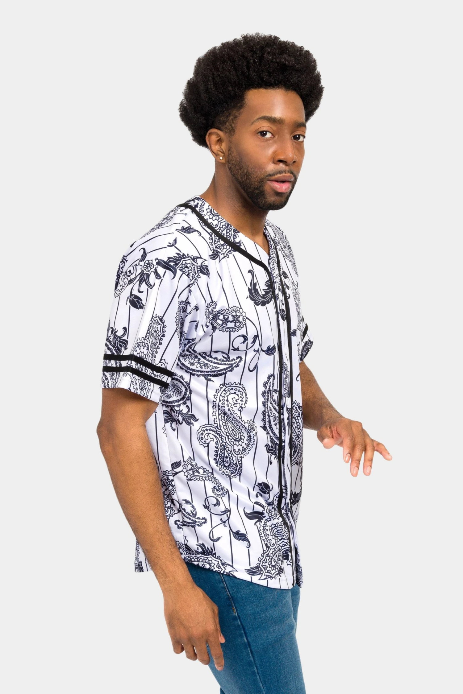 Essential Pinstripe Bandana Paisley Baseball Jersey 16 Essential Pinstripe Bandana Paisley Baseball Jersey - Image 14