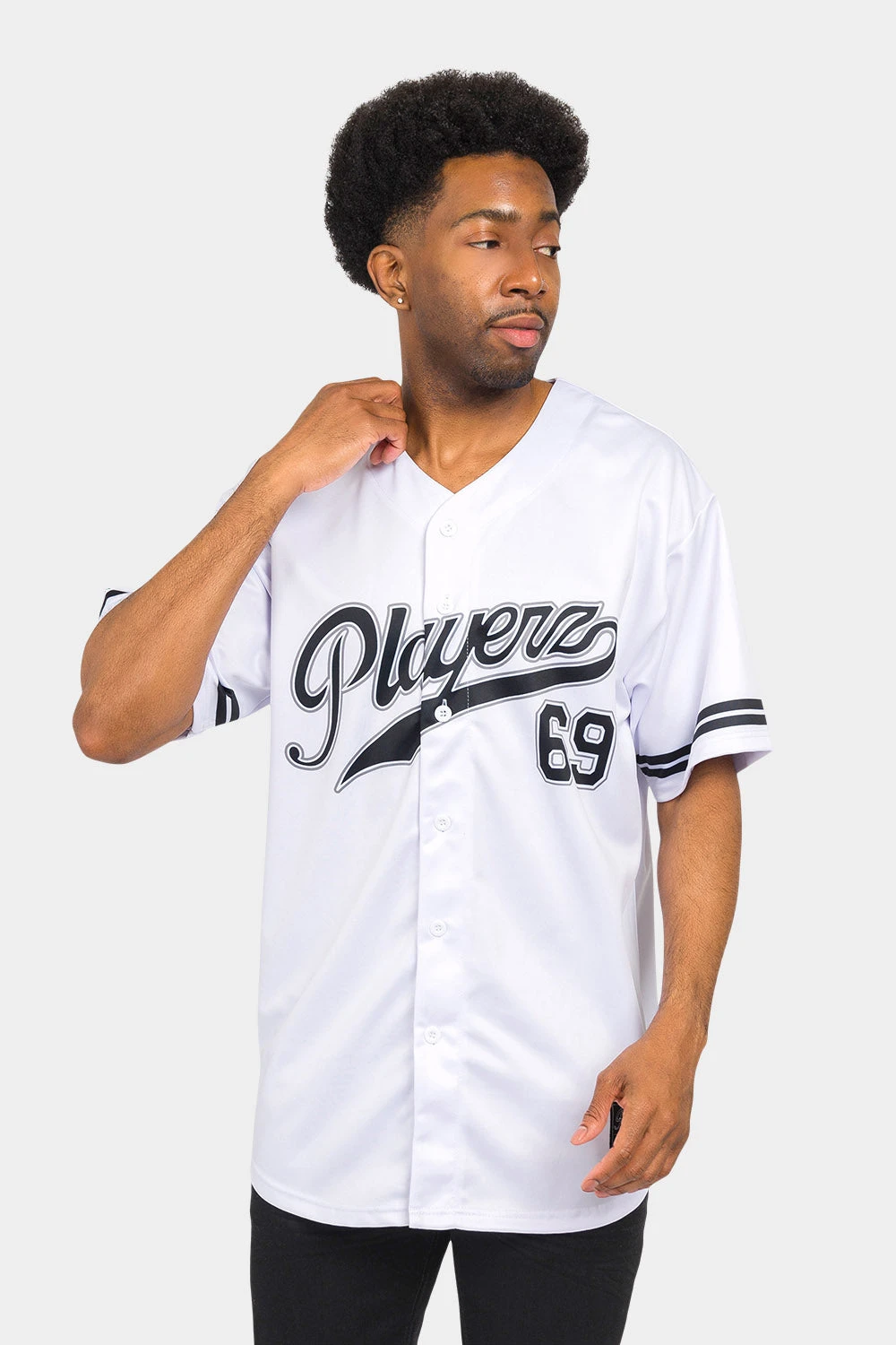 Playerz 69 Baseball Jersey 8 Playerz 69 Baseball Jersey - Image 6