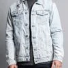 Premium Distressed Denim Jacket -Victorious DK125 LTI 1