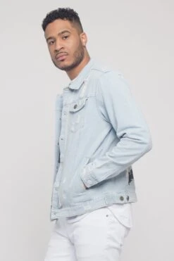 Colorful Painted Tiger Denim Jacket -Victorious DK165 LTI 2