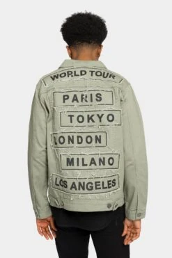 World Tour Colored Denim Jacket -Victorious DK192 JAD 3