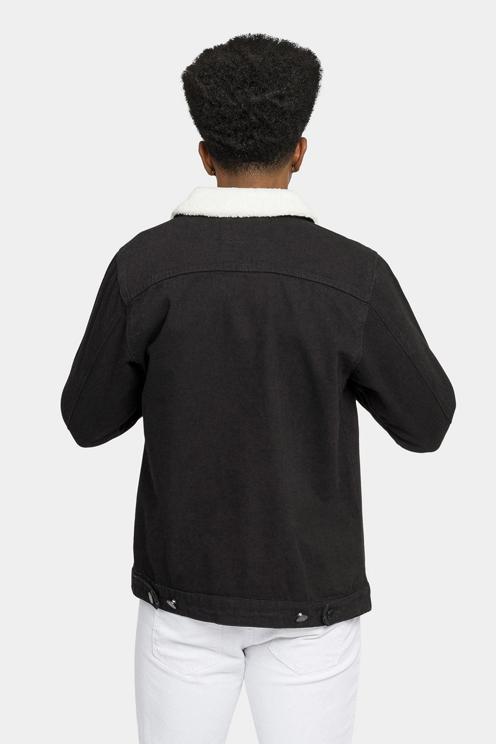 Distressed Sherpa Denim Jacket 5 Distressed Sherpa Denim Jacket - Image 3