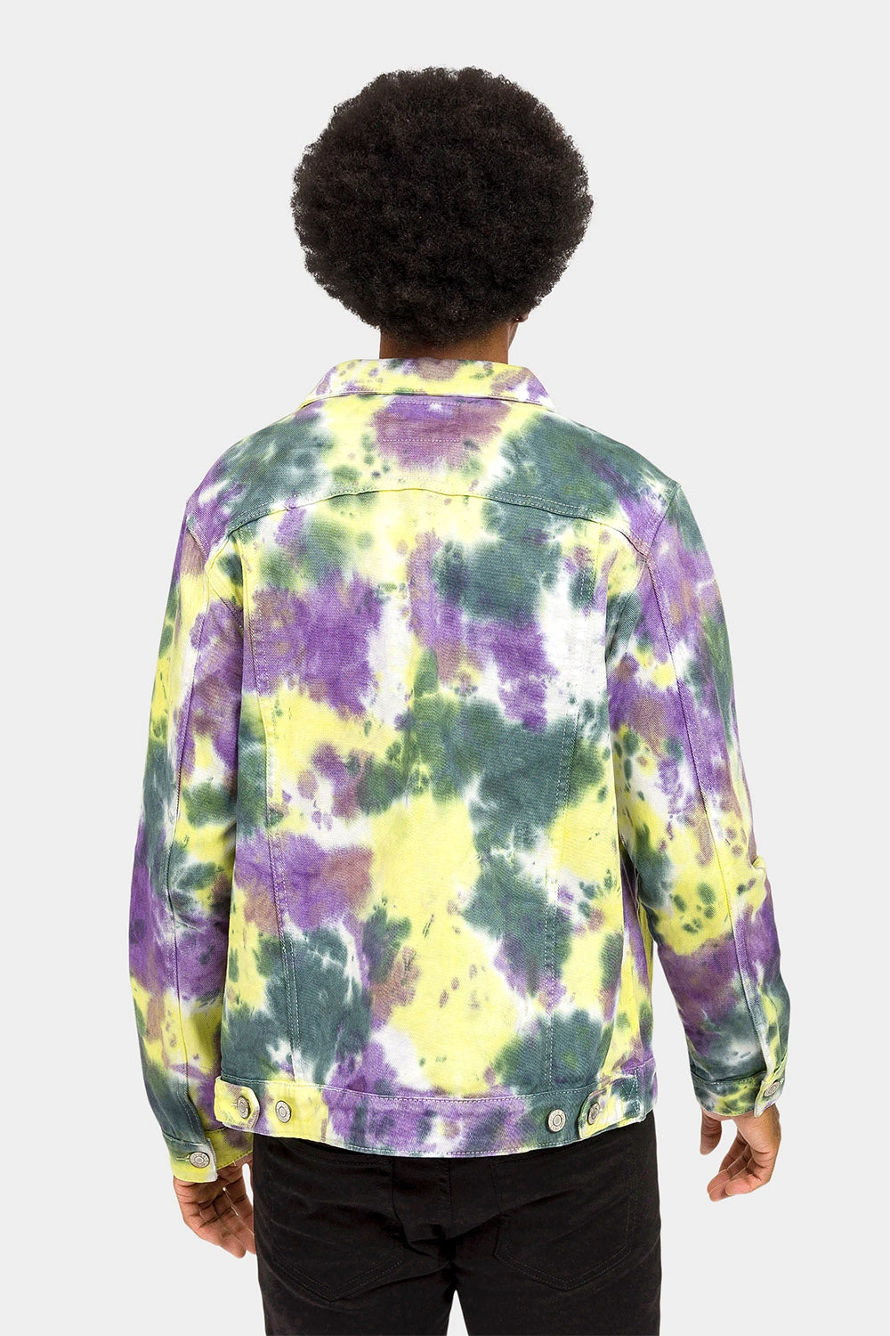 Tie Dye Denim Jacket 5 Tie Dye Denim Jacket - Image 3