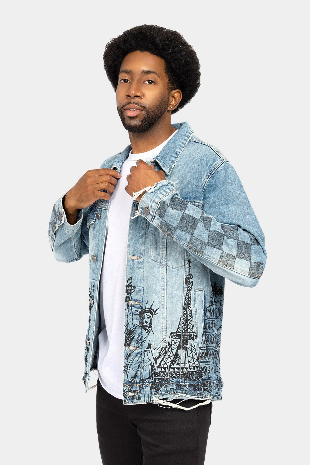 World Tour Denim Jacket 4 World Tour Denim Jacket - Image 2