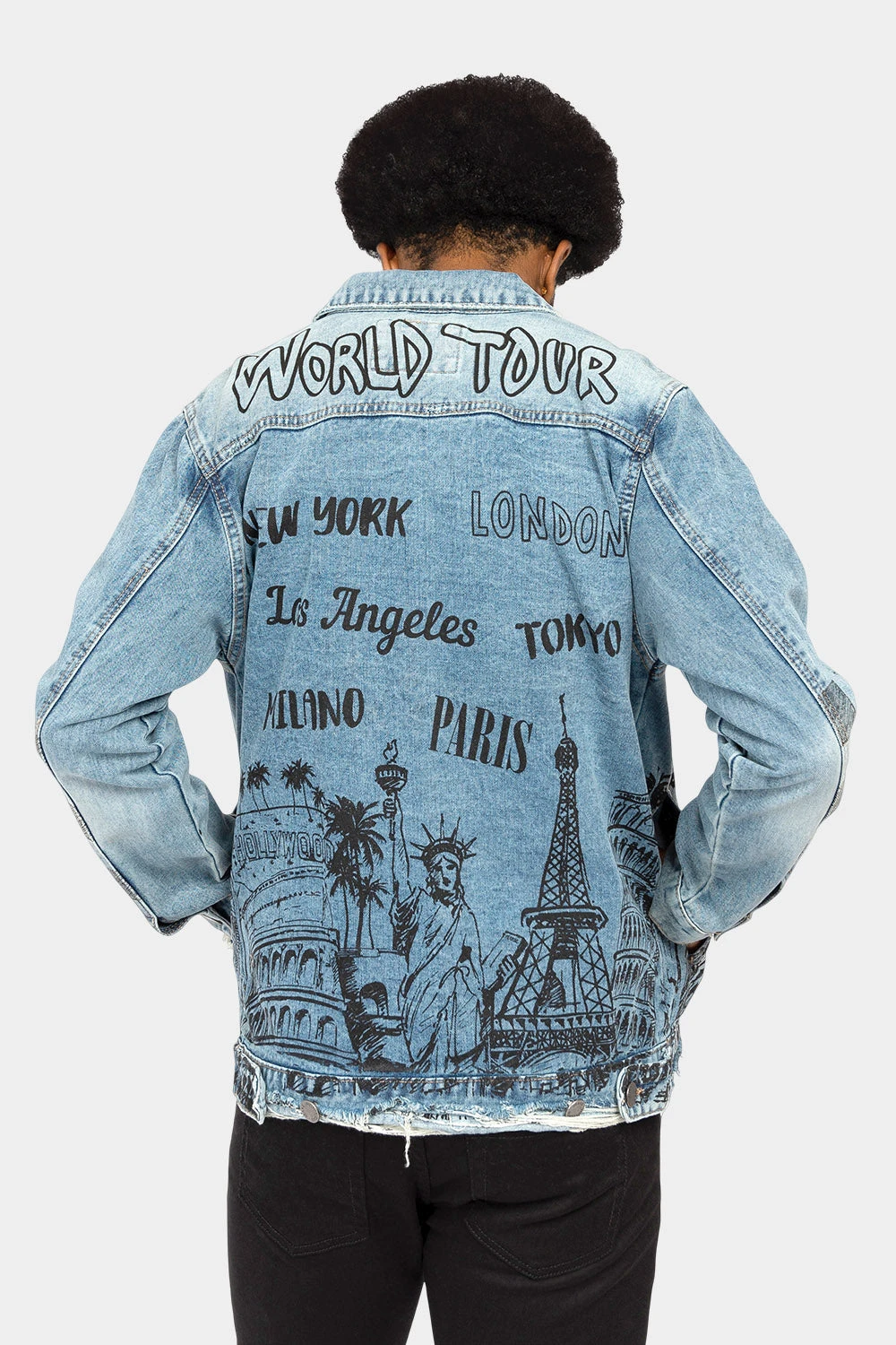 World Tour Denim Jacket 5 World Tour Denim Jacket - Image 3