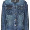 Two Tone Trucker Denim Jacket -Victorious DK236 IND 1
