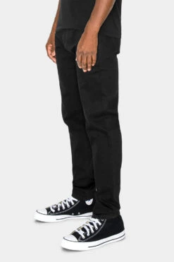 Essential Loose Fit Denim Jeans -Victorious DL1007 BLK 2