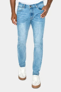 Essential Loose Fit Denim Jeans -Victorious DL1007 SKY 1