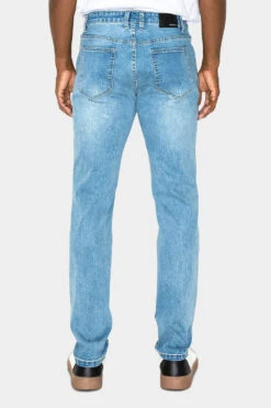 Essential Loose Fit Denim Jeans -Victorious DL1007 SKY 3