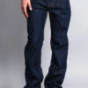 Men's Straight Fit Washed Denim Jeans (Washed Indigo) -Victorious DL105 WIN 1