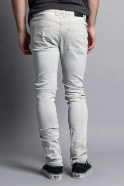 Scribbled Bleach Washed Jeans -Victorious DL1103 BLE 4