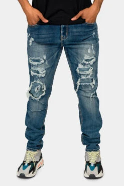 Faded Ripped Repair Denim Jeans 25 Faded Ripped Repair Denim Jeans -Victorious DL1119 IND 1 077842e8 36f9 4ca4 b2ea 8361b3ad303d