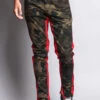 Men's Double Taped Track Style Camo Pants 1 Men's Double Taped Track Style Camo Pants -Victorious DL1167 CMR 1