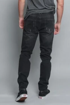 Distressed Illusion Jeans 39 Distressed Illusion Jeans -Victorious DL1189 BLK 3