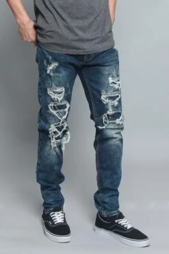 Distressed Illusion Jeans 25 Distressed Illusion Jeans -Victorious DL1189 DKI 4