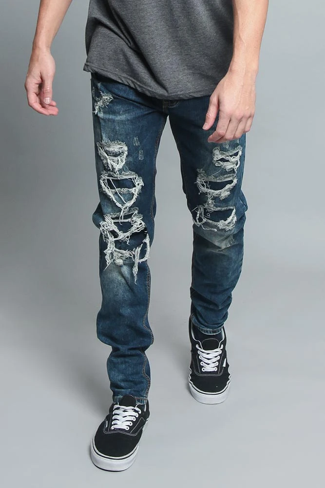 Distressed Illusion Jeans 7 Distressed Illusion Jeans - Image 5