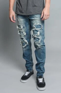 Distressed Illusion Jeans 27 Distressed Illusion Jeans -Victorious DL1189 IND 1