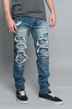 Distressed Illusion Jeans 30 Distressed Illusion Jeans -Victorious DL1189 IND 4