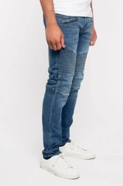 Moto Biker Denim Jeans 20 Moto Biker Denim Jeans -Victorious DL1211 IND 4