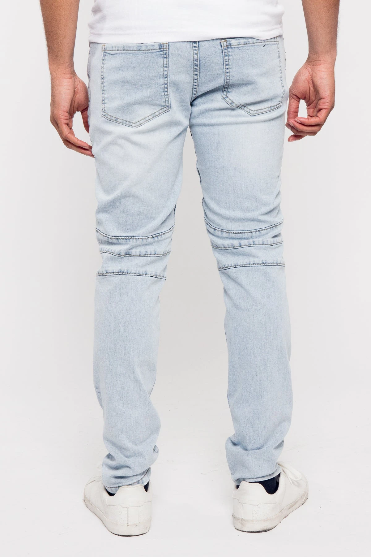 Moto Biker Denim Jeans 11 Moto Biker Denim Jeans - Image 9