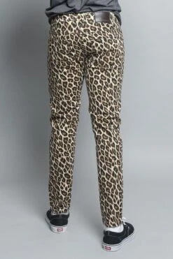 Leopard Print Pants -Victorious DL1237 GLD 2