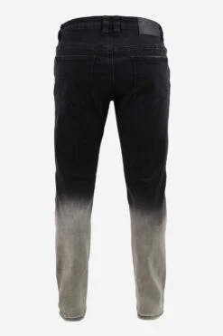 Distressed Dip Dyed Denim Jeans -Victorious DL1257 BLK 2 41a27d9e b09f 4b2c 9ac3 e16498b3753a