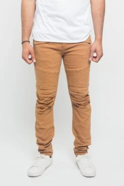 Scrunched Fold Illusion Jeans