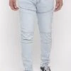 Basic Moto Biker Denim Jeans 1 Basic Moto Biker Denim Jeans -Victorious DL1276 LTI 1