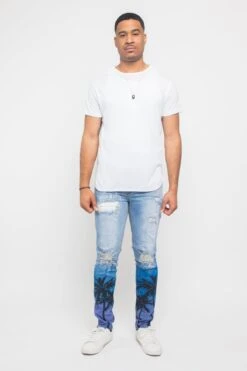 Distressed Airbrushed City Jeans 19 Distressed Airbrushed City Jeans -Victorious DL1277 DAY 5