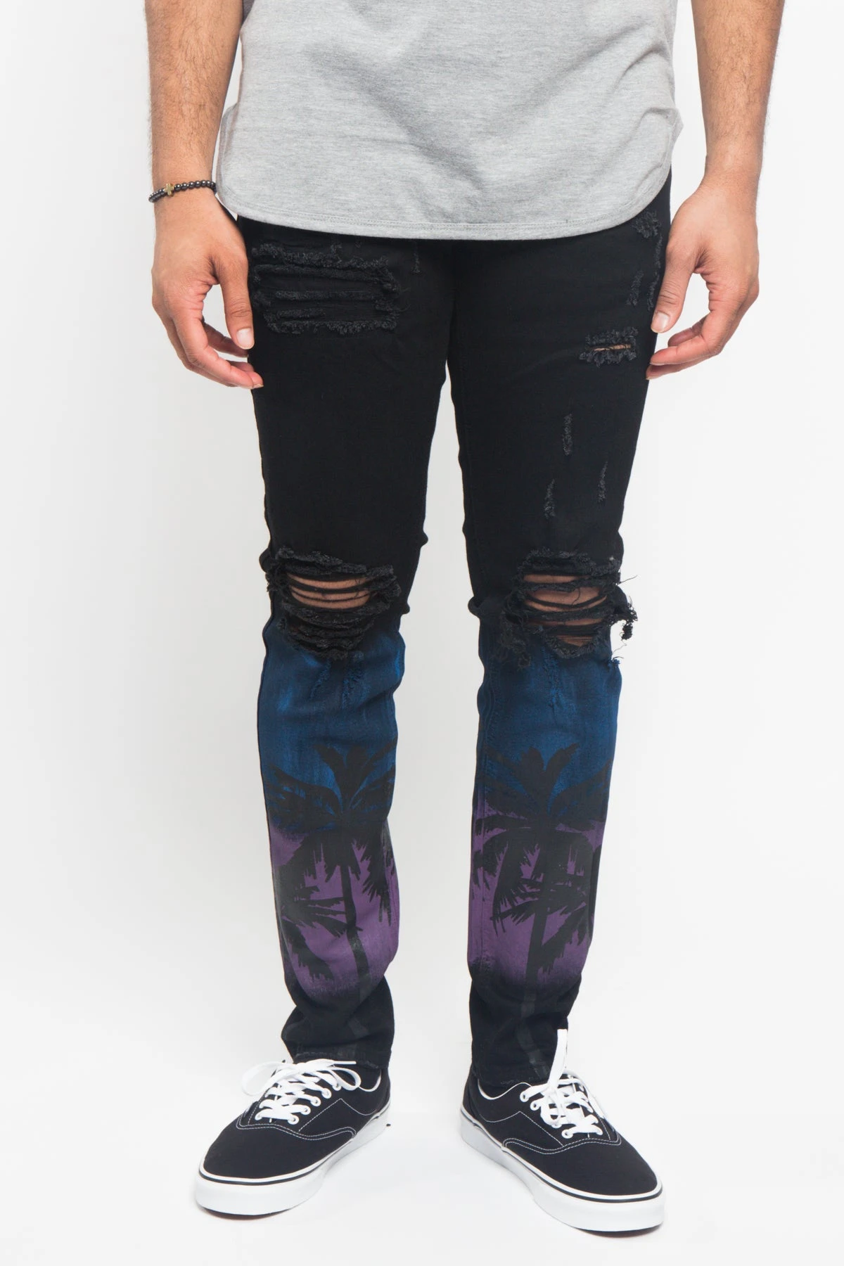 Distressed Airbrushed City Jeans 4 Distressed Airbrushed City Jeans - Image 2