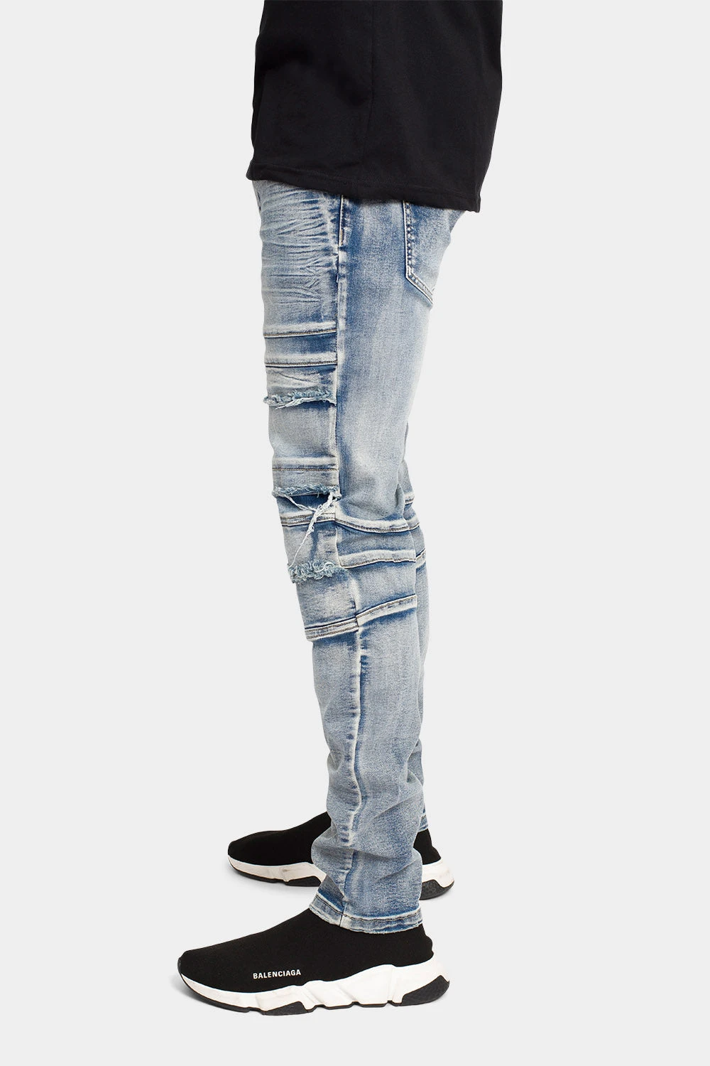 Stacked Acid Wash Jeans 4 Stacked Acid Wash Jeans - Image 2