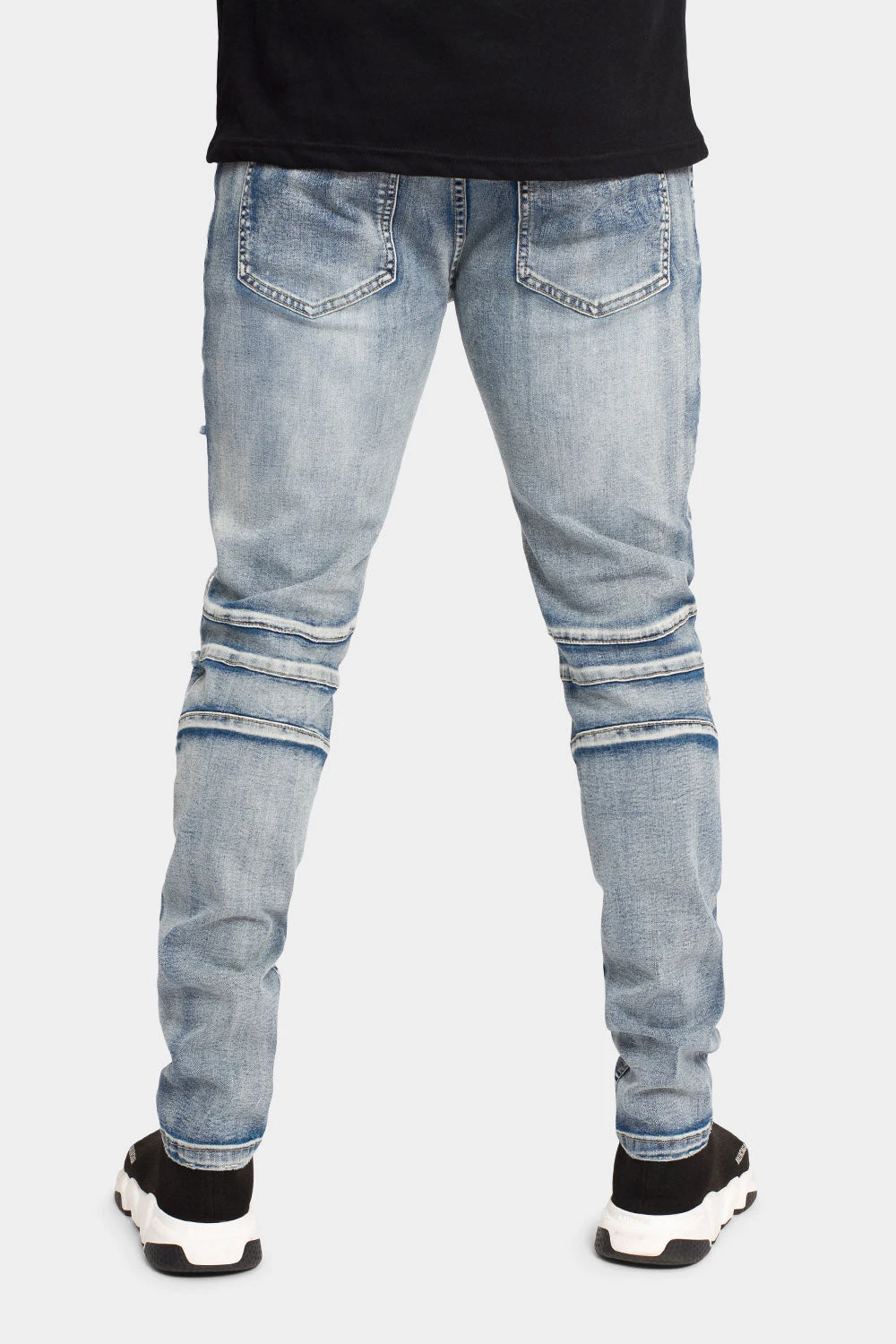 Stacked Acid Wash Jeans 5 Stacked Acid Wash Jeans - Image 3